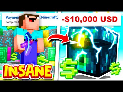 I spent $10,000 USD to BECOME RICH in MINECRAFT: PRISONS?! | Minecraft OP PRISON #12