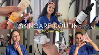 My Morning SKINCARE ROUTINE for glowing skin || step by step + current favorites !!