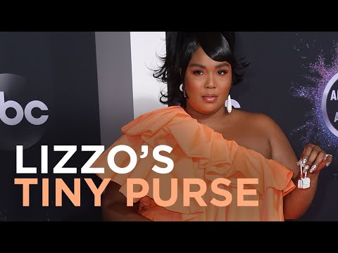 Lizzo's tiny purse on American Music Awards red carpet