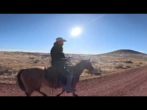 Beautiful Day Riding in Wyoming With Pete of Wyoming Way