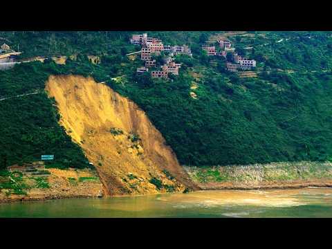 Biggest Landslides Caught On Camera!