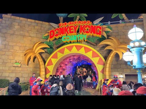 【USJ】お久しぶりのユニバでドンキーコング・カントリーの先行体験してきました / DONKEY KONG COUNTRY Early Experience