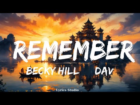 Becky Hill, @davidguetta  - Remember (Lyrics)  || Music Alexander