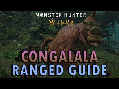 Monster Hunter Wilds Congalala Boss Guide | Ranged | Forest Findings Mission (With Commentary)