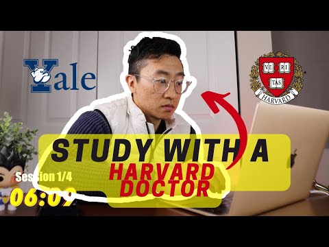 Study with a Harvard Doctor for 2 hours (Lofi music | 25/5 pomodoro)