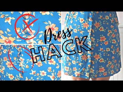 Dress Hack!!!| Dress too TIGHT around your THIGHS or BUST? Try This...