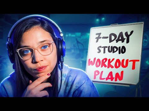 Get ahead of 99.9% music producers with this 7-Day studio workout plan