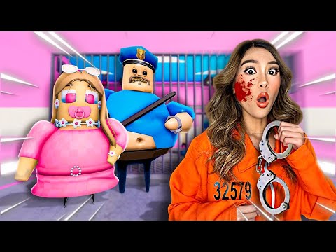 KAT ESCAPES BARBIE GIRL PRISON RUN IN ROBLOX (OBBY)