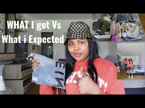 Shein Clothing Haul,What i Got Vs What i Expected...