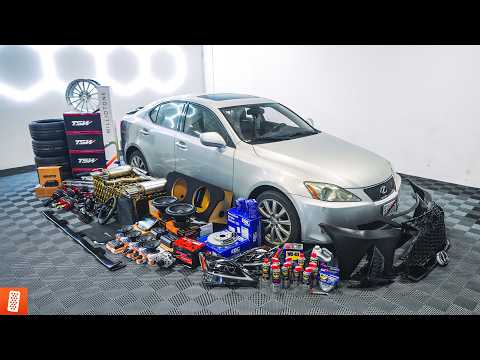 Surprising our SUBSCRIBER with HIS DREAM CAR BUILD! (Full Transformation) 2008 Lexus IS250