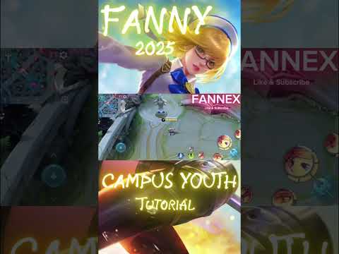 MLBB FANNY STRAIGHT CABLE TUTORIAL #mobilelegends #mlbbshorts #mlbb #fanymontage #fannyplays