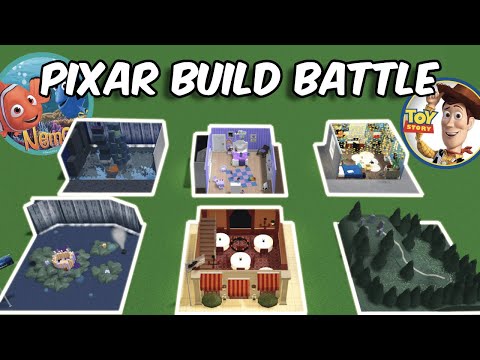 PIXAR BUILD BATTLE IN BLOXBURG