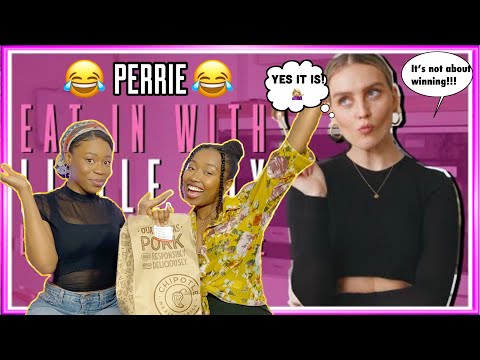 It's ALL ABOUT WINNING😅| Eat In With Little Mix - Episode 3 (Perrie)