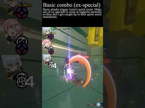 2 Basic combo ex special #zenlesszonezero #gameplay #guide #Soldier11 #Astra #Yao #Nicole #rotation