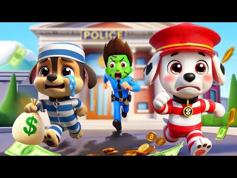 Paw Patrol Ultimate Rescue | Why CHASE x MARSHALL Escape From Prison? | Happy Life Story | Rainbow 3