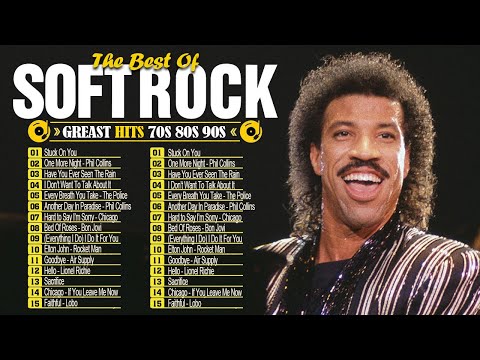 Elton John, Lionel Richie, Phil Collins, Bee Gees, Lobo, Rod Stewart - Soft Rock Ballads 70s 80s 90s