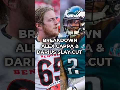 Darius Slay and Alex Cappa Released: Breakdown #nfl #nflnews #nflfootball #nflfreeagency