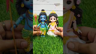 Most Viral Cute AI Shiv Parvati Idols Making With Super Clay🕉️🕉️ Making Of Lord Shiva,Mata Parvati🙏🙏