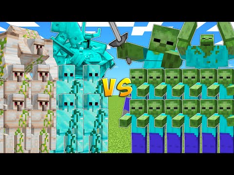 DIAMOND & IRON vs ZOMBIE ARMY