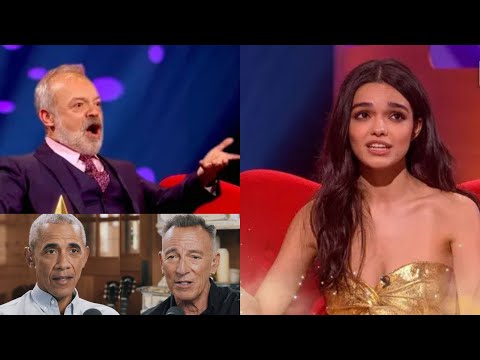 President Barack Obama & Bruce Springsteen Visited The West Side Story Set | The Graham Norton Show