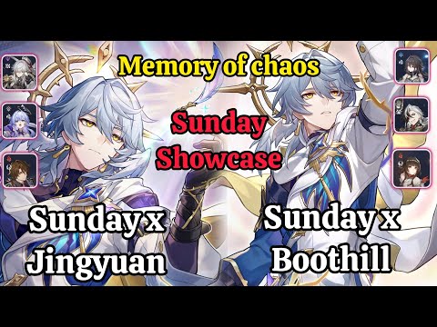 E0S0 Sunday x Jingyuan & E0S0 Sunday x Boothill Memory of chaos Show Case / Honkai star rail