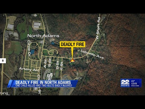 4-year-old dead, two injured in North Adams house fire