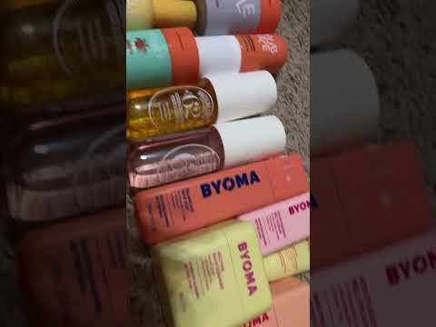 My skincare collection