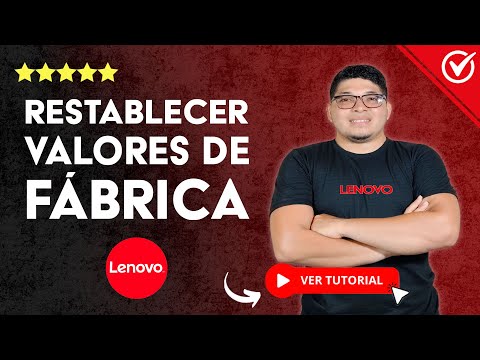 Cómo RESTABLECER los VALORES DE FÁBRICA de una Lenovo Tab |📱Resetar tu Tablet 🔄