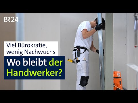 Handwerkermangel: Das sind die größten Probleme | BR24