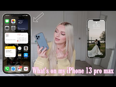 WHAT’S ON MY IPHONE 13 PRO MAX *NEW* minimalist setup