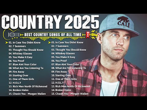 Country Music 2025 - Brett Young, Luke Combs, Chris Stapleton, Luke Bryan, Kane Brown, Morgan Wallen