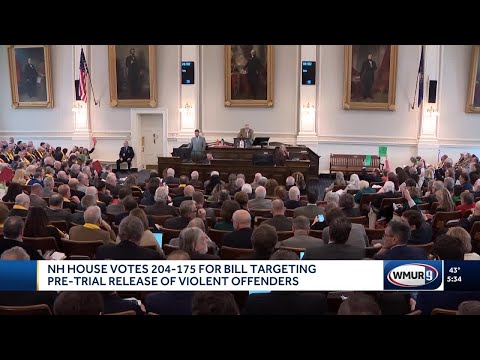 NH House passes bill targeting pre-trial release of violent offenders