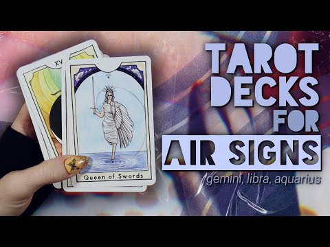 A breath of fresh air 💨 Tarot decks for Gemini, Libra, and Aquarius