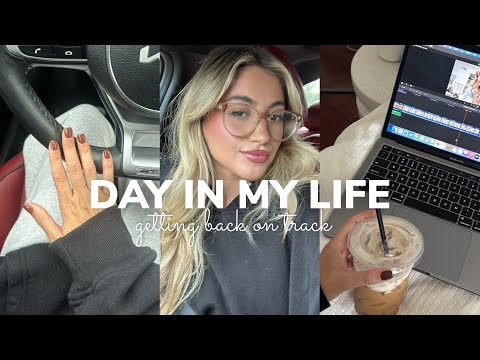 VLOG: getting back into routine & healthy habits💌