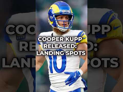 Cooper Kupp Released: Landing Spots #nfl #nflnews #nflfootball #nflfreeagency