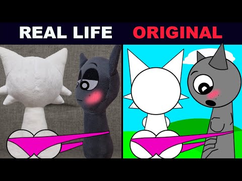 The Best TikTok of Sprunki | REAL LIFE Plush Toys vs ORIGINAL | Incredibox Sprunki Sinner Edition