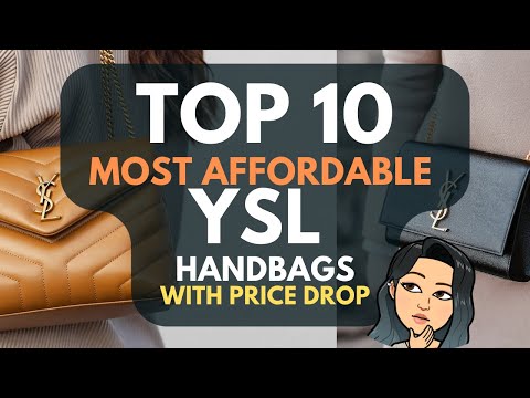 TOP 10 MOST AFFORDABLE YSL Saint Laurent Handbags that are WORTH IT   YSL Handbag YSL PRICE DECREASE