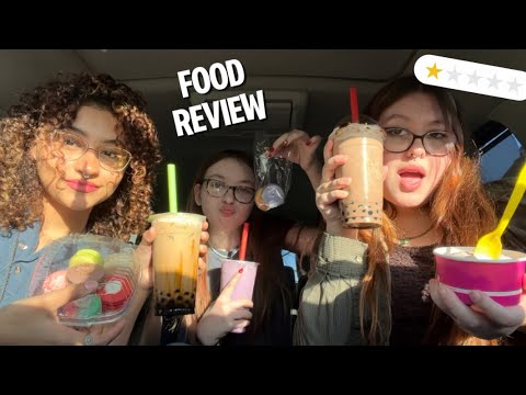 Trying the WORST CAFE in TOWN 🤢 (Boba, Gelato, Macarons, Mochi Donuts)