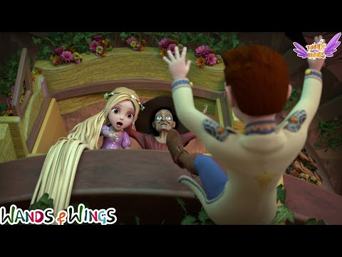 Princess RAPUNZEL Ever After | Musical Rhymes | Kids Fairytale | Wands & Wings