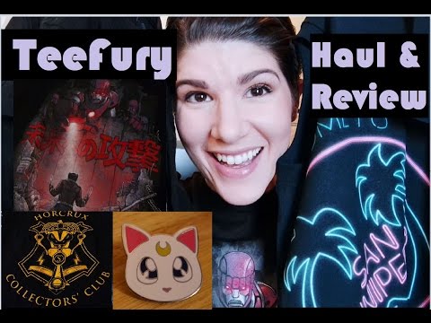 TeeFury Haul & Review