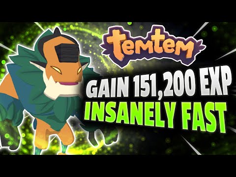 The ULTIMATE Endgame EXP Farming! - Temtem FAST Leveling Guide