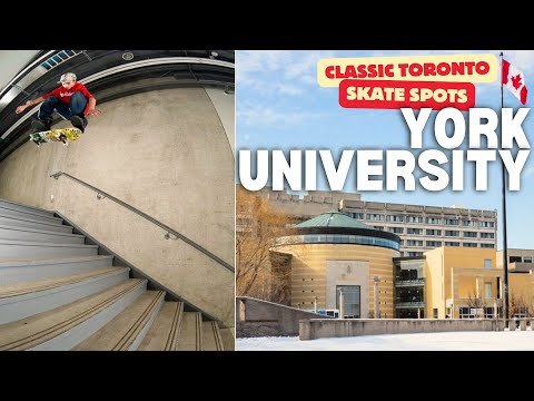 York University's INSANE Indoor Skate Spots | Skateboarding History