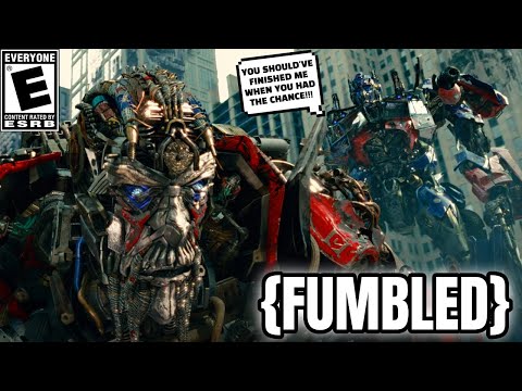 When OPTIMUS had SENTINEL on his KNEES. Then VIOLATES MEGATRON!