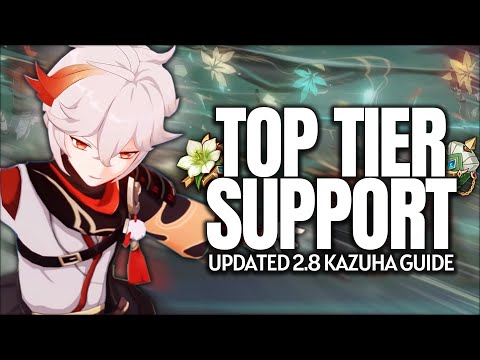 he's TOP TIER! UPDATED Kazuha Guide - Artifacts, Weapons, Teams & Tips | Genshin Impact 2.8