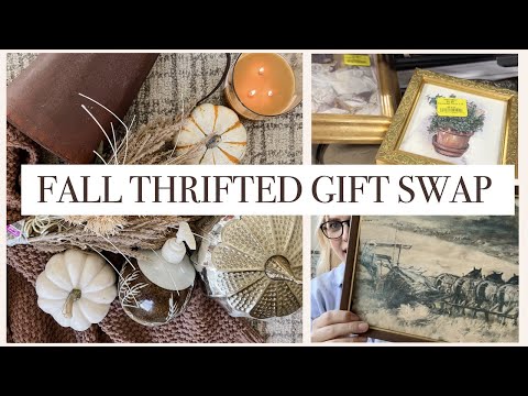 FALL THRIFTED GIFT BASKET SWAP