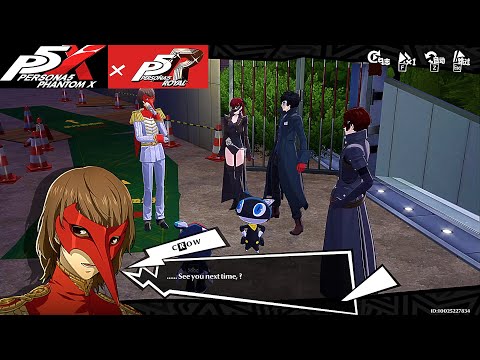 Research Laboratory Arc Ending Boss Byakhee - Persona 5 The Phantom X [P5 Royal Collaboration Story]