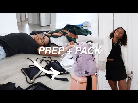 GRWM for European Summer Baby! ✈️  👛 Study abroad in France