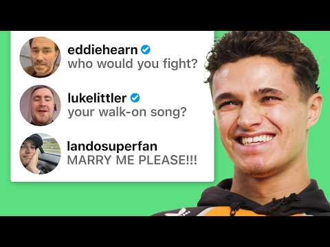 Lando Norris Replies To Eddie Hearn, Luke Littler And F1 Fans | Block 'N' Scroll Star