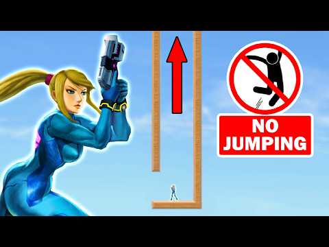 Someone built a crazy Trick Jump Stage for Zero Suit Samus