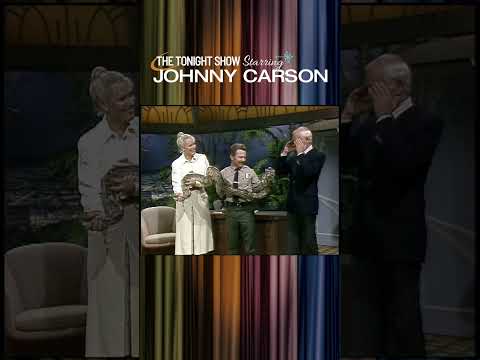 A Snake Gets Friendly with Johnny | Carson Tonight Show